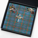 To My Beautiful Soulmate Necklace In Your Eyes I Have Found My Home Clan Agnew Ancient Tartan Cross Dancing Necklace