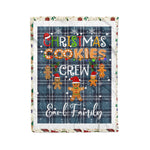 Products Personalized Gift Tartan Plaid Blanket Clan Earl Of St Andrews With Christmas Cookie Baking Crew Christmas Gift Blanket, Plaid Blanket, Christmas Fleece Blanket, Christmas Blanket, Tartan Blanket, Scottish Blanket, Scotland Blanket, Family Name Blanket, Custom Blanket, Personalized Blanket
