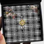To My Beautiful Soulmate Sunflower Necklace In Your Eyes I Have Found My Home Clan MenZies Modern Tartan Jewelry For Girlfriend