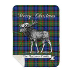 Scotstee Shop Plaid Tartan Blanket With Moose Clan MacLaren Plaid Blanket, plaid blanket australia,plaid blanket canada,plaid christmas blanket,plaid fleece sherpa blanket,plaid sherpa blanket canada,plaid sherpa blanket lipstick,plaid sherpa blanket pink,plaid sherpa blanket queen
