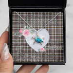 Sea Turtle Necklace Gift for My Beautiful Girlfriend Valentines Necklace Clan Little Arisaid Tartan Blue Turtle Necklace, Valentine Necklace Gift for Girlfriend Clan Mitchell Ancient Tartan Sunflower Pendant Necklace, Scottish Tartan Jewelry, valentine necklace, necklace girlfriend, necklace for wife, cute necklaces for girlfriend, jewelry for girlfriend, to my soulmate necklace, to my future wife necklace