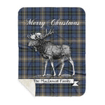 Scotstee Shop Plaid Tartan Blanket With Moose Clan MacDowall Plaid Blanket, plaid blanket australia,plaid blanket canada,plaid christmas blanket,plaid fleece sherpa blanket,plaid sherpa blanket canada,plaid sherpa blanket lipstick,plaid sherpa blanket pink,plaid sherpa blanket queen
