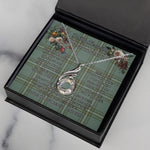 To My Beautiful Soulmate Necklace In Your Eyes I Have Found My Home Clan Kelly Tartan Rising Phoenix Necklace