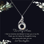 To My Mom Necklace -Mother's Day Gift For Mom From Son, Thank You Mom, Mother's Day Phoenix Rising Necklace