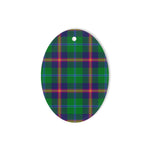 Young Tartan Oval Ornaments, Christmas Tree Ornament, Plaid Christmas Ornaments, Ceramic Oval Christmas Tree Decoration, Tartan Oval Ornaments, Christmas Tree Ornament, Plaid Christmas Ornaments, Ceramic Oval Christmas Tree Decoration