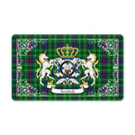 Doormat - Welcome Mat Scottish Duncan Modern Tartan Door Mat, Plaid Doormat
