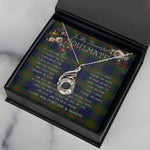 To My Beautiful Soulmate Necklace In Your Eyes I Have Found My Home Clan Dundas Tartan Rising Phoenix Necklace