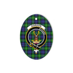 Gordon Scottish Clan Plaid Ornament Gift. Christmas Tree Ornament Gordon Clan Tartan Ornament,  ceramic ornament, personalized christmas ornaments, christmas tree ornaments, christmas door decorations, Plaid Ornament, Tartan Ceramic Ornament