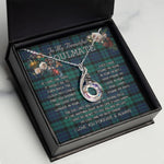 To My Beautiful Soulmate Necklace In Your Eyes I Have Found My Home Clan Kay Tartan Rising Phoenix Necklace