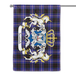 Scotstee Shop - House Flag - Dunlop Tartan Flag Clan Badge Lion Scottish
