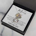 Rising Phoenix Necklace - To My Mom - I Love You Mom, Mother's Day Necklace