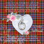 Rising Phoenix Necklace - Valentine Necklace Clan Dalrymple Orginal Tartan Gift for Girlfriend, Gift for My Wife Rising Phoenix Necklace