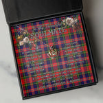 To My Beautiful Soulmate Necklace In Your Eyes I Have Found My Home Clan MacPherson Tartan Crown Pendant Necklace
