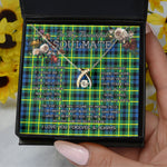 To My Beautiful Soulmate Necklace In Your Eyes I Have Found My Home Clan Campbell Of Breadalbane Ancient Tartan Wishbone Dancing Necklace