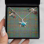 Sea Turtle Necklace To My Beautiful Soulmate Necklace In Your Eyes I Have Found My Home Clan MacKintosh Hunting Tartan Blue Turtle Necklace, Valentine Necklace Gift for Girlfriend Clan Mitchell Ancient Tartan Sunflower Pendant Necklace, Scottish Tartan Jewelry, valentine necklace, necklace girlfriend, necklace for wife, cute necklaces for girlfriend, jewelry for girlfriend, to my soulmate necklace, to my future wife necklace