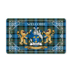 Doormat - Tartan Door Mat The Family Ferguson Ancient Welcome Mat, Plaid Doormat Scottish