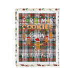 Personalized Gift Tartan Plaid Blanket Clan MacDuff Dress Ancient With Christmas Cookie Baking Crew Christmas Gift Blanket, Plaid Blanket, Christmas Fleece Blanket, Christmas Blanket, Tartan Blanket, Scottish Blanket, Scotland Blanket, Family Name Blanket, Custom Blanket, Personalized Blanket