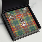 To My Beautiful Soulmate Necklace In Your Eyes I Have Found My Home Clan Buchanan Old Sett Tartan Rising Phoenix Necklace