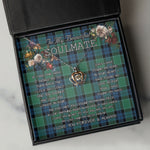 To My Beautiful Soulmate Necklace In Your Eyes I Have Found My Home Clan Graham Of Menteith Ancient Tartan Crown Pendant Necklace