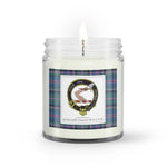 Soy Wax Candle - Buffalo Plaid Candle Clan Crest Badge Cooper Tartan Plaid Soy Wax Candle, oil candle, candle handmade, wax candle, soy wax, nature wax, natural soy wax, natural soy candles, natural candle