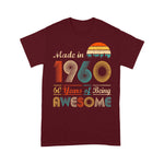 Vintage Made In 1960 Birthday Gifts 61st Birthday Shirt 61 Years Old Birthday Gifts Birthday Shirt - Scotstee Shop