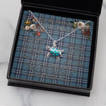 Sea Turtle Necklace To My Beautiful Soulmate Necklace In Your Eyes I Have Found My Home Clan Earl Of St Andrews Tartan Blue Turtle Necklace