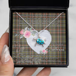 Sea Turtle Necklace Gift for My Beautiful Girlfriend Valentines Necklace Clan Scott Weathered Tartan Blue Turtle Necklace, Valentine Necklace Gift for Girlfriend Clan Mitchell Ancient Tartan Sunflower Pendant Necklace, Scottish Tartan Jewelry, valentine necklace, necklace girlfriend, necklace for wife, cute necklaces for girlfriend, jewelry for girlfriend, to my soulmate necklace, to my future wife necklace