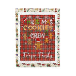 Products Personalized Gift Tartan Plaid Blanket Clan Fraser Weathered With Christmas Cookie Baking Crew Christmas Gift Blanket, Plaid Blanket, Christmas Fleece Blanket, Christmas Blanket, Tartan Blanket, Scottish Blanket, Scotland Blanket, Family Name Blanket, Custom Blanket, Personalized Blanket