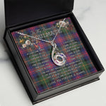 To My Beautiful Soulmate Necklace In Your Eyes I Have Found My Home Clan MacLennan Tartan Rising Phoenix Necklace
