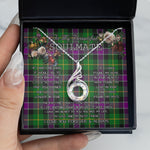 To My Beautiful Soulmate Necklace In Your Eyes I Have Found My Home Clan Selkirkt Tartan Rising Phoenix Necklace, valentine necklace, necklace girlfriend, necklace for wife, cute necklaces for girlfriend, jewelry for girlfriend, to my soulmate necklace, to my future wife necklace, heart necklace for girlfriend, tartan heart necklace, necklace jewelry, valentines day necklace, valentines necklace for her, valentines day necklace for her, valentine's day necklace for girlfriend,