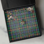 To My Beautiful Soulmate Necklace In Your Eyes I Have Found My Home Clan Allison Tartan Crown Pendant Necklace