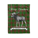 Tartan Blanket With Moose Clan MacKinnon Hunting Modern Plaid Blanket Tartan Plaid Fleece Blanket, Christmas Blanket, tartan blanket, plaid blanket, red plaid blanket, buffalo plaid blanket, green plaid blanket, plaid fleece blanket, blue plaid blanket, red tartan blanket, tartan plaid blanket, black and white plaid blanket, christmas plaid blanket, orange plaid blanket, tartan plaid throw blanket, pink plaid blanket, brown plaid blanket, buffalo check blanket