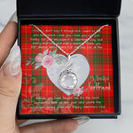 Rising Phoenix Necklace - Valentine Necklace Clan Cameron Modern Tartan Gift for Girlfriend, Gift for My Wife Rising Phoenix Necklace