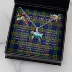 Sea Turtle Necklace To My Beautiful Soulmate Necklace In Your Eyes I Have Found My Home Clan Colquhoun Tartan Blue Turtle Necklace