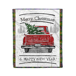 Tartan Blanket Vintage Red Truck with Christmas Tree Family Scottish Clan Carnegie plaid blanket, red plaid blanket, buffalo plaid blanket, green plaid blanket, plaid fleece blanket, blue plaid blanket, red tartan blanket, tartan plaid blanket, black and white plaid blanket, , christmas plaid blanket, orange plaid blanket, tartan plaid throw blanket, pink plaid blanket, brown plaid blanket, buffalo check blanket