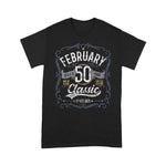 Scotstee Shop - 50 Year Old Gift Vintage Classic Since 1971 50th Ferbruary Birthday Shirt For 50th Birthday Shirt