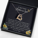 Love Dancing Necklace - To My Future Mother In Law, Wedding For Her Mother's Gift Necklace