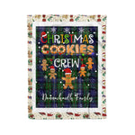 Products Personalized Gift Tartan Plaid Blanket Clan Donnachaidh Robertson With Christmas Cookie Baking Crew Christmas Gift Blanket, Plaid Blanket, Christmas Fleece Blanket, Christmas Blanket, Tartan Blanket, Scottish Blanket, Scotland Blanket, Family Name Blanket, Custom Blanket, Personalized Blanket