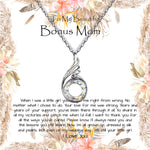 Bonus Mom Necklace, To My Beautiful Bonus Mom On My Wedding Day Necklace, Gift For Stepmother Of The Groom Gift, Mother's Day Phoenix Rising Necklace