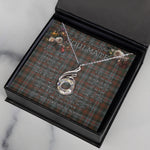 To My Beautiful Soulmate Necklace In Your Eyes I Have Found My Home Clan Murray Of Atholl Weathered Tartan Rising Phoenix Necklace