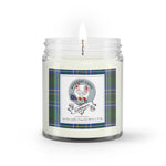 Soy Wax Candle - Buffalo Plaid Candle Clan Badge Cockburn Modern Tartan Plaid Soy Wax Candle, oil candle, candle handmade, wax candle, soy wax, nature wax, natural soy wax, natural soy candles, natural candle