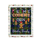 Products Personalized Gift Tartan Plaid Blanket Clan Dundas With Christmas Cookie Baking Crew Christmas Gift Blanket, Plaid Blanket, Christmas Fleece Blanket, Christmas Blanket, Tartan Blanket, Scottish Blanket, Scotland Blanket, Family Name Blanket, Custom Blanket, Personalized Blanket