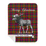 Scotstee Shop Plaid Tartan Blanket With Moose Clan Gow Plaid Blanket, plaid blanket australia,plaid blanket canada,plaid christmas blanket,plaid fleece sherpa blanket,plaid sherpa blanket canada,plaid sherpa blanket lipstick,plaid sherpa blanket pink,plaid sherpa blanket queen