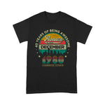 Vintage Born December 1980 40th Birthday 40 Years Old Gifts Birthday Shirt - Scotstee Shop