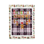 Personalized Gift Tartan Plaid Blanket Clan MacPherson Hunting Modern With Christmas Cookie Baking Crew Christmas Gift Blanket, Plaid Blanket, Christmas Fleece Blanket, Christmas Blanket, Tartan Blanket, Scottish Blanket, Scotland Blanket, Family Name Blanket, Custom Blanket, Personalized Blanket