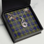 To My Beautiful Soulmate Necklace In Your Eyes I Have Found My Home Clan Muir Tartan Rising Phoenix Necklace