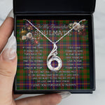 To My Beautiful Soulmate Necklace In Your Eyes I Have Found My Home Clan Cochrane Tartan Rising Phoenix Necklace, valentine necklace, necklace girlfriend, necklace for wife, cute necklaces for girlfriend, jewelry for girlfriend, to my soulmate necklace, to my future wife necklace, heart necklace for girlfriend, tartan heart necklace, necklace jewelry, valentines day necklace, valentines necklace for her, valentines day necklace for her, valentine's day necklace for girlfriend,