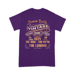 Scotstee Shop - 50th Birthday gift shirt Vintage dude 1971 50 year old Birthday Shirt Shirt For 50th Birthday mens vintage 1971 t shirt