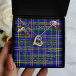 To My Beautiful Soulmate Necklace In Your Eyes I Have Found My Home Clan Weir Tartan Forever Love Necklace