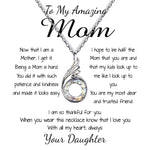 Rising Phoenix Necklace - Mom Necklace - To My Amazing Mom Gorgeous Necklace for Mom from Daughter Mother's Day Gift